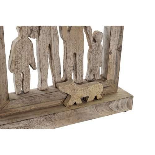 Ukrasna figura DKD Home Decor Smeđa Drvo Manga moderan Obitelj (30 x 8 x 39 cm) Cijena