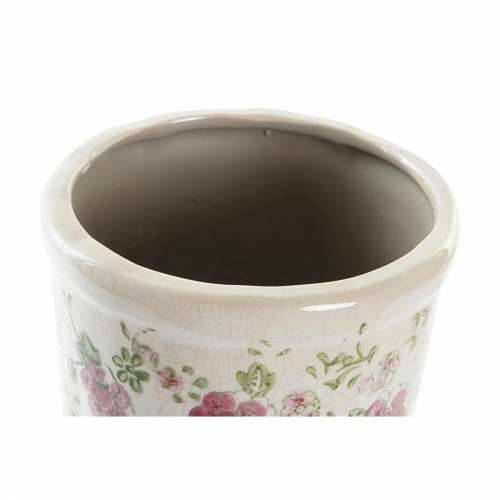 Vrč DKD Home Decor Bijela Zelena Granatna Gres Keramika Shabby Chic (14 x 14 x 25 cm) Cijena