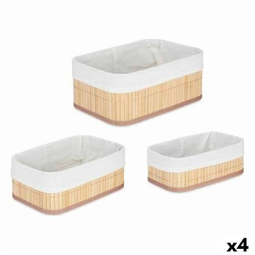 Set Složivih Kutija za Pospremanje Kipit BA1317-437 31 x 12 x 21 cm 4 kom. Cijena