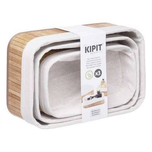 Set Složivih Kutija za Pospremanje Kipit BA1317-437 31 x 12 x 21 cm 4 kom. Cijena