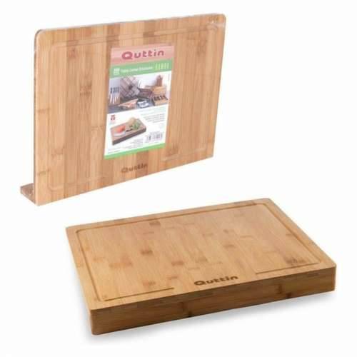 Kuhinjska Daska za Sjeckanje od Bambusa Quttin 88909 (35 x 25 x 1,2 cm) Bambus (8 kom.) Cijena