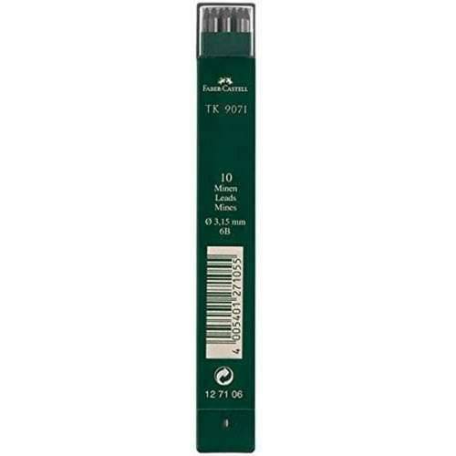 Zamjena mine Faber-Castell Drvo 3 Dijelovi 6B Cijena