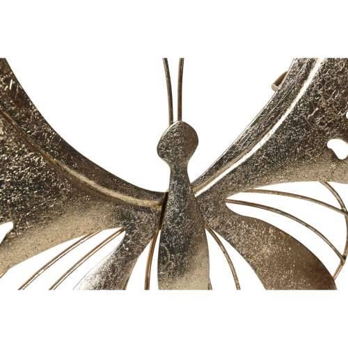 Zidni Ukras Home ESPRIT zlatan Metulj 36 x 3 x 26 cm (4 kom.) Cijena