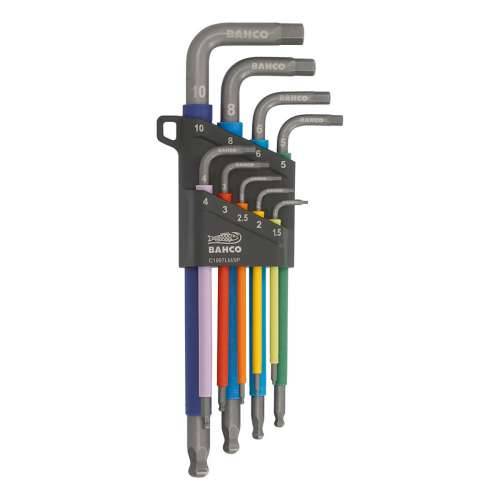 Komplet Imbus Ključeva Bahco 1,5 mm - 10 mm 9 Dijelovi Cijena