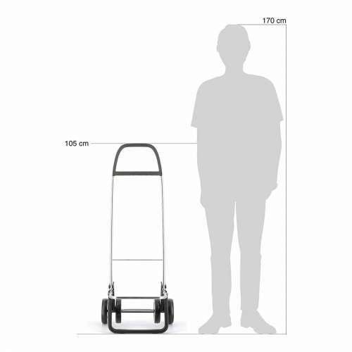 Kolica za kupovinu Rolser i-max mf 4 Tamno sivo 40 L 39 x 47 x 92,5 cm Sklopiv Cijena