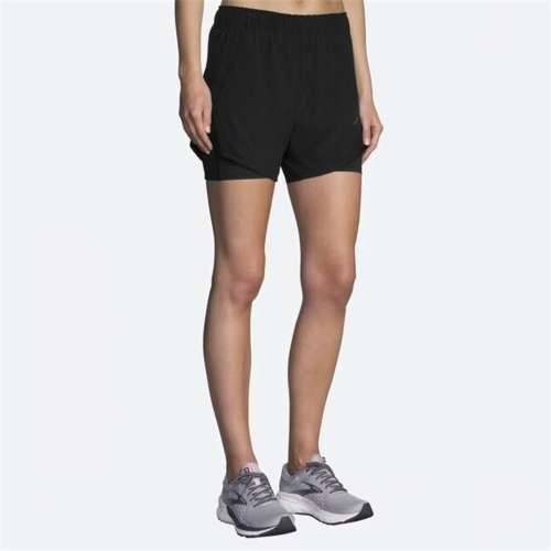 Sportske Kratke Hlače za Žene Brooks Chaser 5” 2-in-1 Crna Cijena