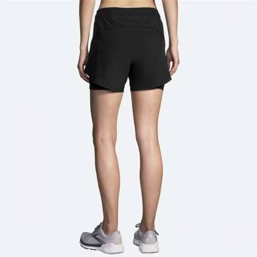 Sportske Kratke Hlače za Žene Brooks Chaser 5” 2-in-1 Crna Cijena