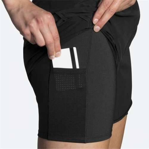 Sportske Kratke Hlače za Žene Brooks Chaser 5” 2-in-1 Crna Cijena