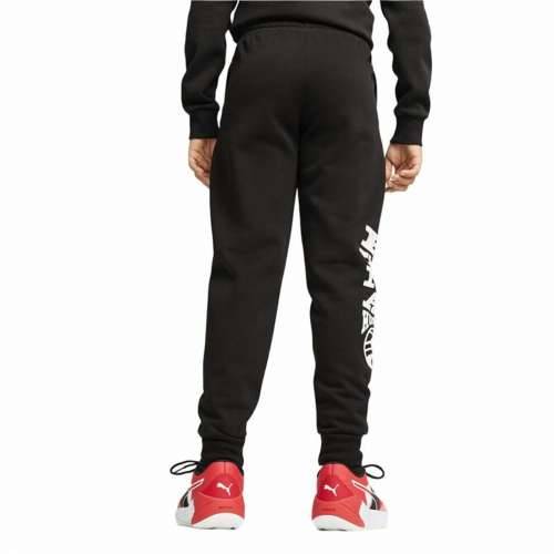Dječke Sportske Kratke Hlače Puma Basketball Blueprint Pants Fl. Infantil Crna Cijena