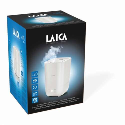 Ultrazvučni ovlaživač zraka i raspršivač mirisa s LED svjetlom LAICA 25 W 3,3 L Bijela Cijena