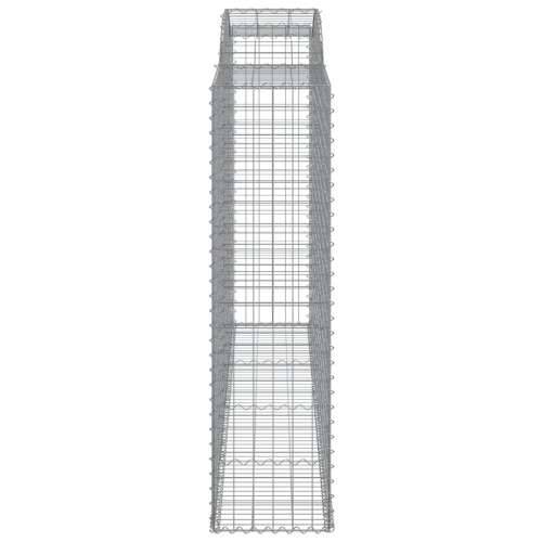 Lučne gabionske košare 13kom 300x50x180/200cm pocinčano željezo - 300 x 50 x 180/200 cm 13 Cijena