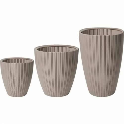 Posuda Garden ID Fancy Smeđa Taupe Boja Polietilen 40 x 42 cm Cijena
