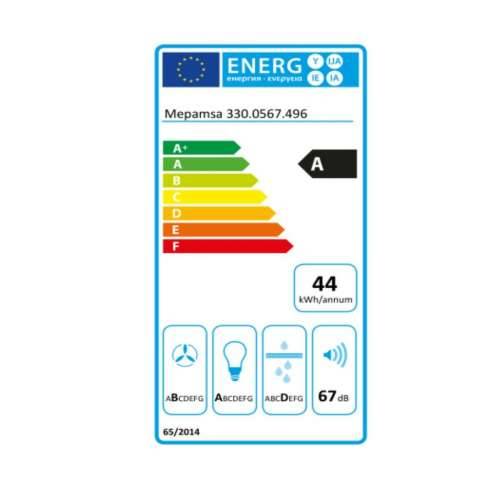 Konvencionalna Napa Mepamsa 330.0567.496 90 cm 580 m³/h 61 dB A Crna Cijena