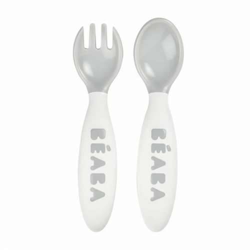 Komada Pribora za Jelo Béaba Siva Plastika (2 kom.) Cijena