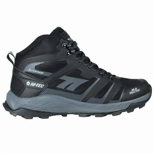 Čizme za planinarenje Hi-Tec Toubkal Mid Waterproof Crna Cijena