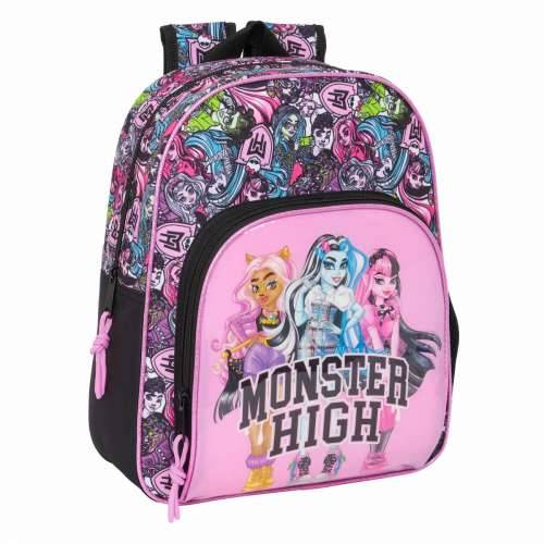 Školski Ruksak Monster High Drama Pisana 28 x 34 x 10 cm Cijena