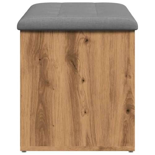 Klupa za odlaganje Artisan hrast 82x42x45 cm izrađeno drvo - hrast artisan 82 x 42 x 45 cm Cijena