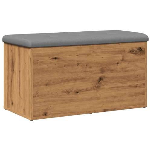 Klupa za odlaganje Artisan hrast 82x42x45 cm izrađeno drvo - hrast artisan 82 x 42 x 45 cm Cijena