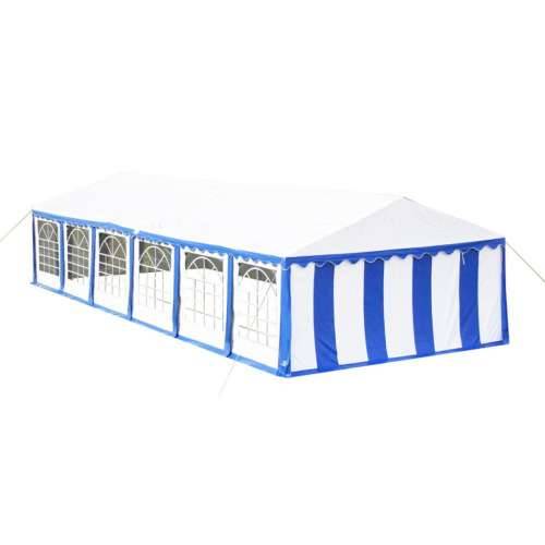 Šator za zabave 12 x 6 m plavi Cijena