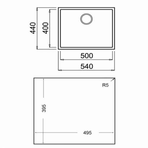 Jednostruki sudoper Teka Square 50.40 TG (60 cm) Cijena