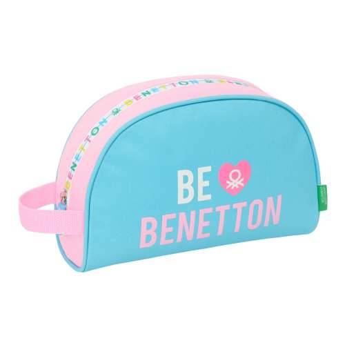 Putni Neseser Benetton Unique Roza Turkizno 28 x 18 x 10 cm Cijena
