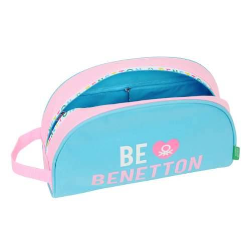 Putni Neseser Benetton Unique Roza Turkizno 28 x 18 x 10 cm Cijena