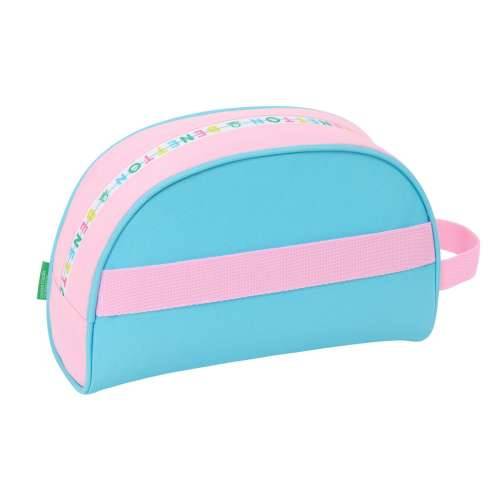 Putni Neseser Benetton Unique Roza Turkizno 28 x 18 x 10 cm Cijena