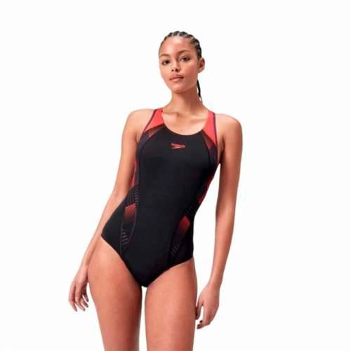 Ženski Kupaći Kostim Speedo Placement Laneback Crna Cijena