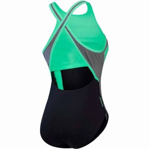 Ženski Kupaći Kostim Speedo High Neck Splice Cross Zelena Cijena