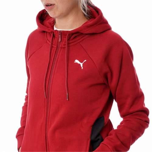 Ženska Trenirka Puma Classic Hooded Tracksuit Fl Crvena 2 Dijelovi Cijena