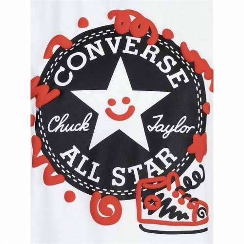 Sportski Komplet za Djecu Converse Squiggle S/Se+Ft Bijela Crvena 2 Dijelovi Cijena