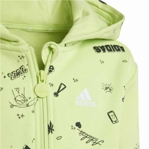 Dječja Trenirka Adidas Lk Bluv Q3 Zelena 2 Dijelovi Cijena