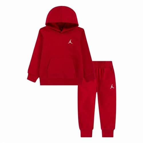 Sportski Komplet za Bebe Jordan MJ Brklyn Fleecec Pullover Set Crvena 2 Dijelovi Cijena