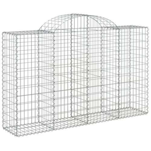 Lučne gabionske košare 50kom 200x50x120/140cm pocinčano željezo - 200 x 50 x 120/140 cm 50 Cijena