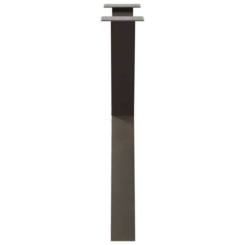 Noge za blagovaonski stol u obliku slova X, 3 kom, prirodni čelik, 80 x (72-73) cm, čelik - Prirodna 80 x (72-73) cm (80 mm) 3 1 Cijena