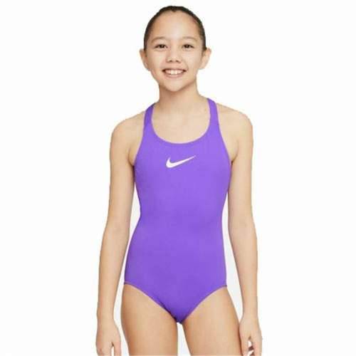 Kupaći Kostim za Djevojčice Nike Racerback Boja šljive Cijena