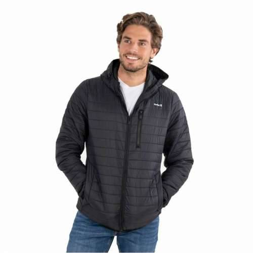 Muška Sportska Jakna Hurley  Balsam Quilted Packable Crna Cijena