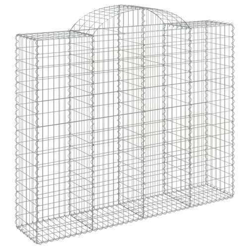 Lučne gabionske košare 20kom 200x50x160/180cm pocinčano željezo - 200 x 50 x 160/180 cm 20 Cijena