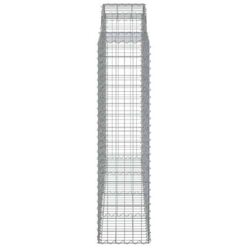 Lučne gabionske košare 20kom 200x50x160/180cm pocinčano željezo - 200 x 50 x 160/180 cm 20 Cijena
