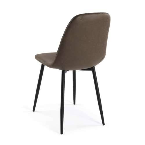 Naslonjač Versa Serena Tamno smeđi 53 x 88 x 43,5 cm (4 kom.) Cijena