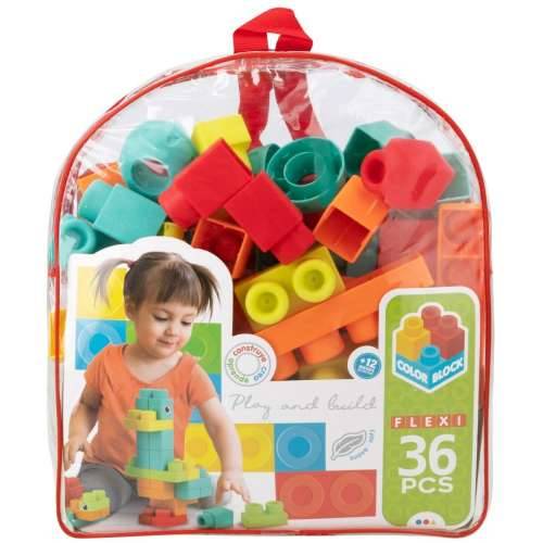 Igra Gradnje Color Block Torba 36 Dijelovi (6 kom.) Cijena