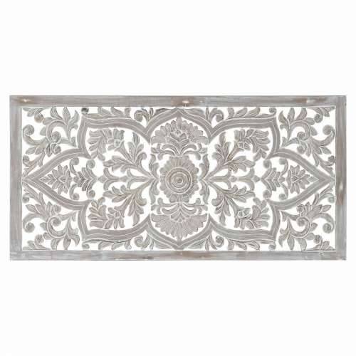 Uzglavlje DKD Home Decor 163 x 3,5 x 81 cm Bijela Drvo MDF Cijena