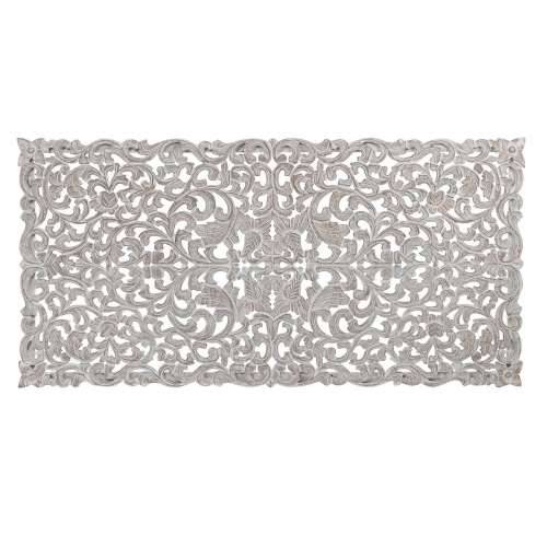 Uzglavlje DKD Home Decor Bijela Prirodno Drvo Drvo MDF 160 x 3,5 x 80 cm Cijena