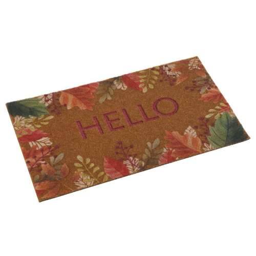 Prostirač Versa Hello Cvjetni termoplastika Kokosova vlakna 40 x 2 x 70 cm Cijena