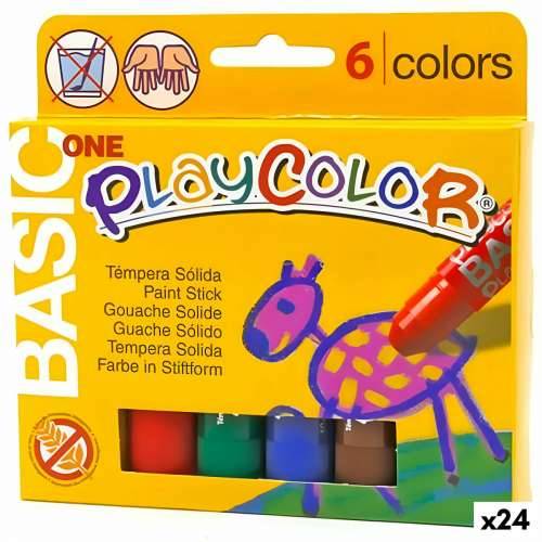 Krute tempere Playcolor Basic One Pisana (24 kom.) Cijena