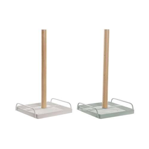 Stalak za Papirnati Ručnik DKD Home Decor Bež Metal Metvica Borovina (16 x 15 x 29,5 cm) (2 kom.) Cijena