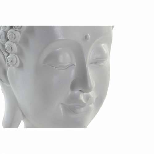 Ukrasna figura DKD Home Decor Buda Bijela Smola (20 x 20 x 30 cm) Cijena