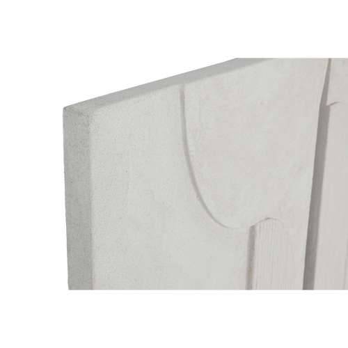 Zidni Ukras Home ESPRIT Bijela moderan 80 x 5 x 120 cm (2 kom.) Cijena