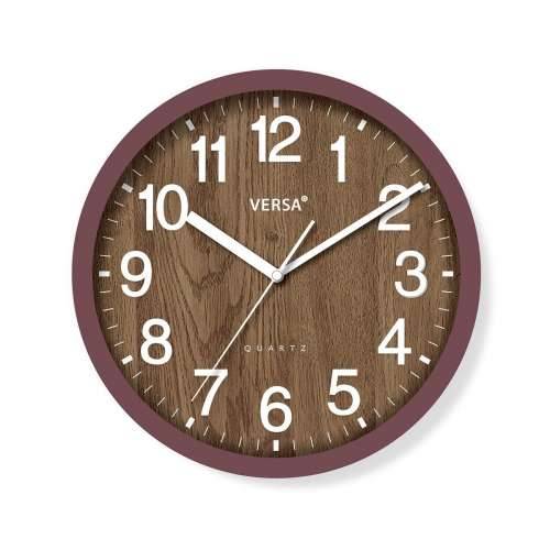 Zidni sat Versa Plastika 4,8 x 31 x 31 cm Cijena