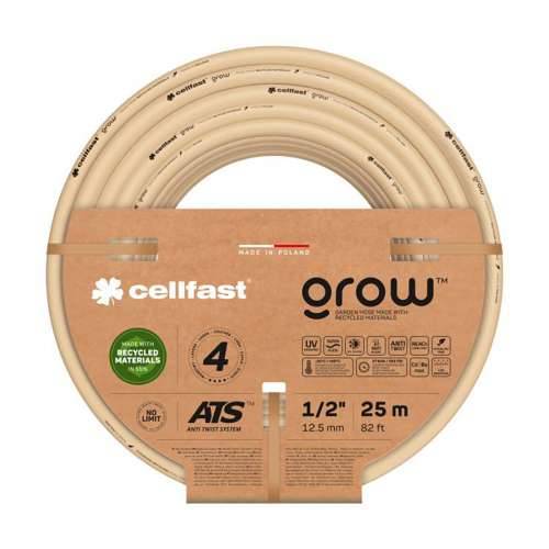 Crijevo za Zalijevanje Cellfast Grow 25 m 3/4” Ø 19 mm Bež Cijena